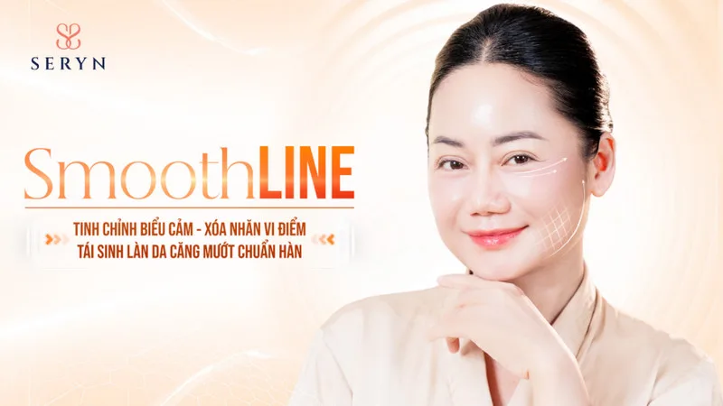 Tác động kép từ công nghệ SmoothLine và Facetem Max giúp trị nhăn vùng mắt tối ưu 