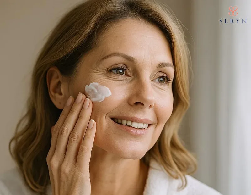 Thoa kem dưỡng chỉ tác động nếp nhăn lớp thượng bì, không thể hồi phục cấu trúc sợi collagen đứt gãy 