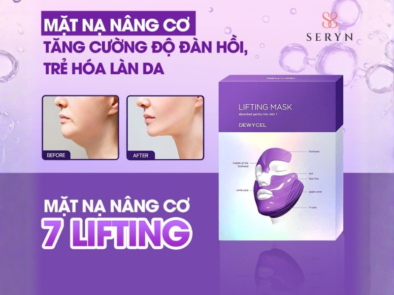 Mặt nạ nâng cơ cải thiện mặt xệ và rãnh cười sâu Dewycel