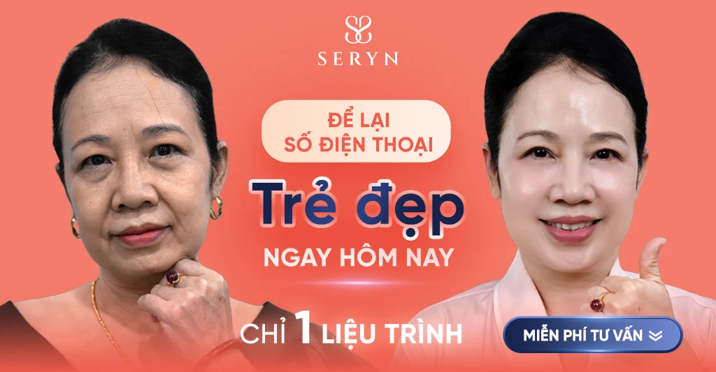 Sự khác biệt sau khi trẻ hóa toàn mặt đặc biệt vùng mắt với SERA CORE 