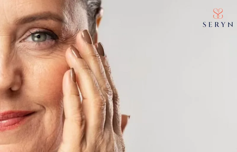 Da nhăn vùng đuôi mắt xuất hiện do thiếu độ ẩm và tiếp xúc nhiều với ánh nắng 