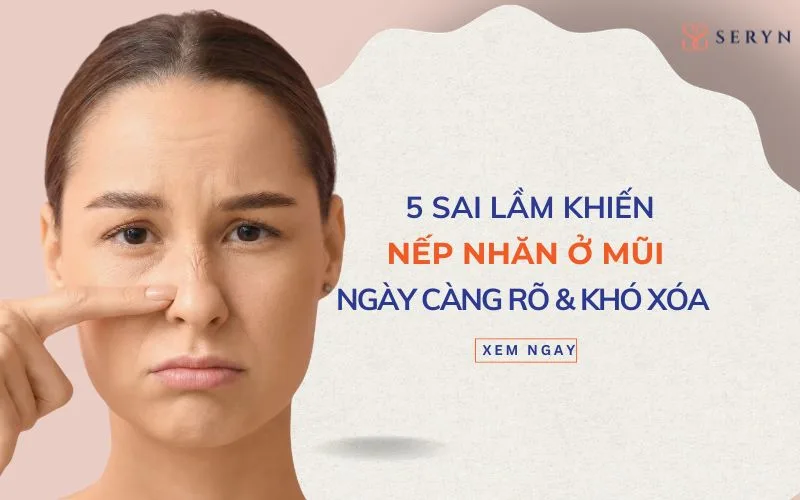 5 sai lầm khiến nếp nhăn ở mũi ngày càng rõ và khó xóa