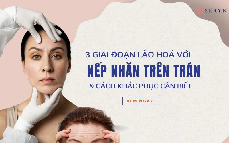 Nếp nhăn trên trán phản chiếu giai đoạn lão hóa nào? Khắc phục ra sao?