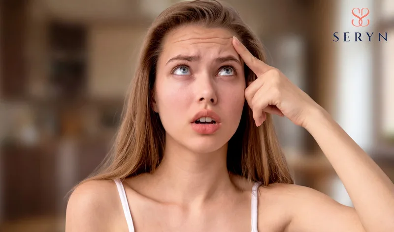 Hình thái phổ biến của 4 nếp nhăn vùng trán