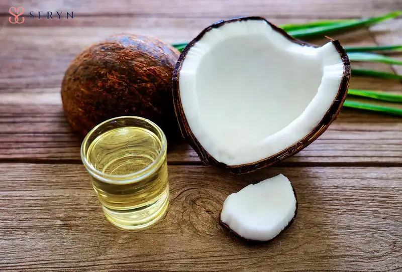 Cách trị nếp nhăn dưới mắt tại nhà bằng dầu dừa