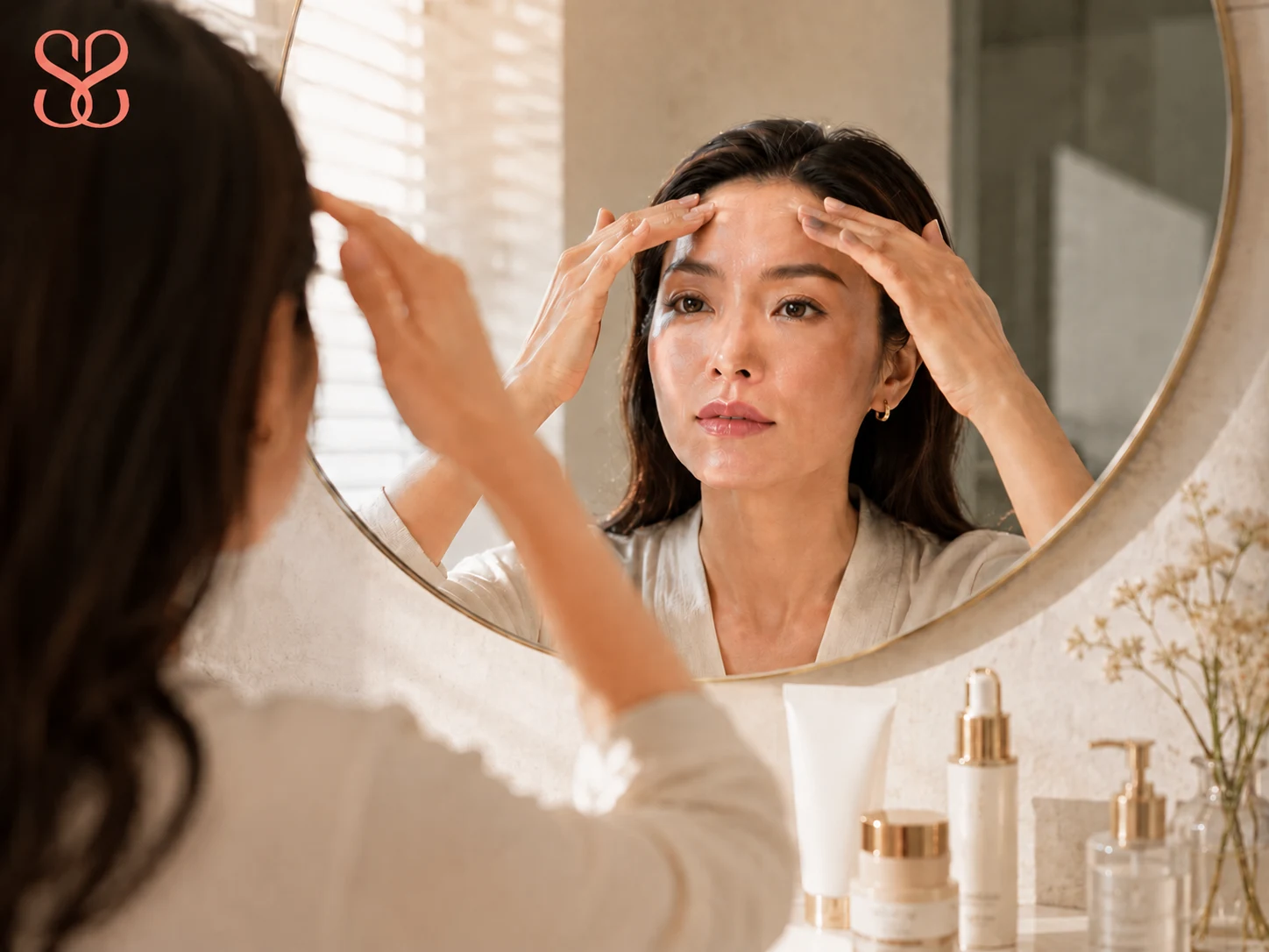 5 cách xoá nếp nhăn cau mày 2