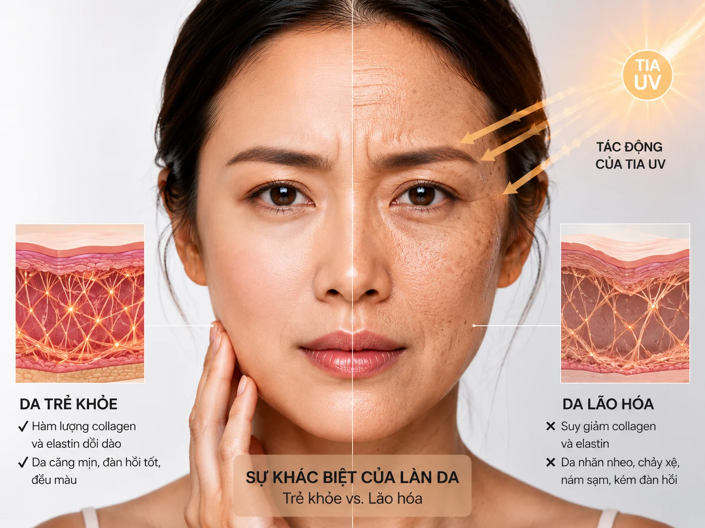 5 cách xoá nếp nhăn cau mày