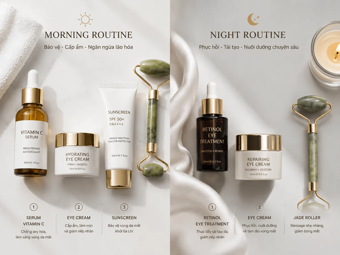 7 cách xoá nếp nhăn vung mắt 2
