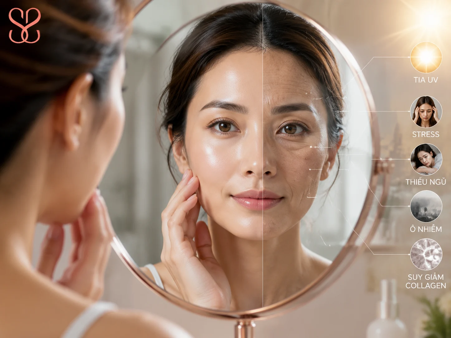 Vì sao khuôn mặt bắt đầu “già đi” từ sau tuổi 25?