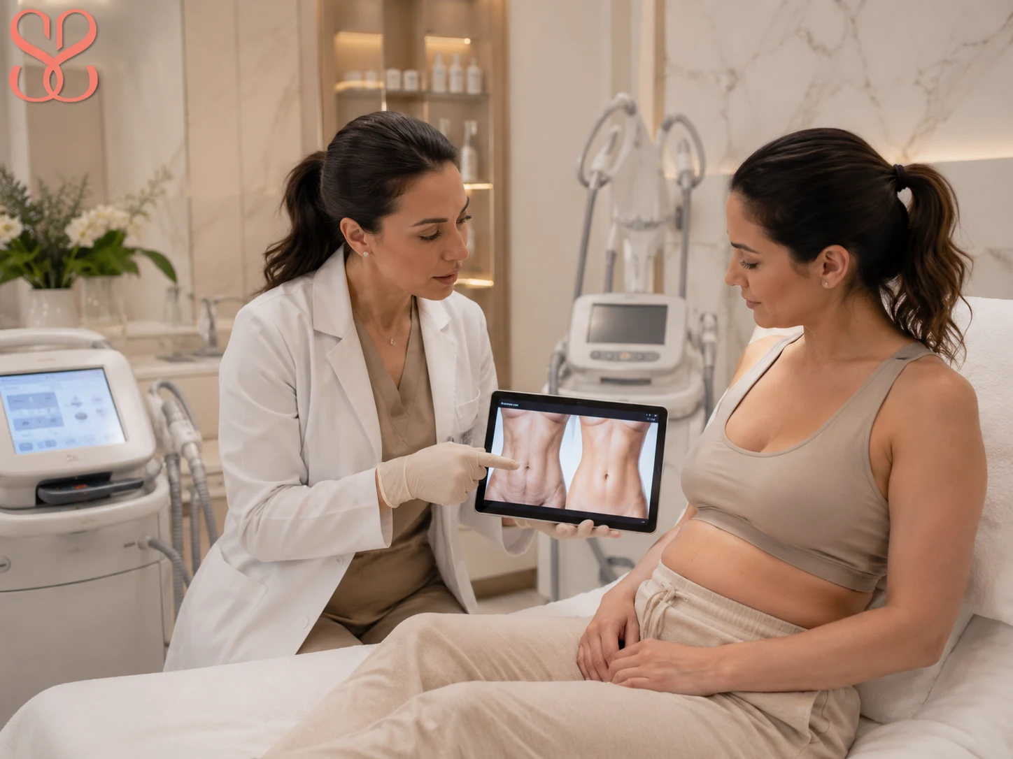 Nếp Nhăn Ở Bụng Sau Sinh: Cách Giảm Da Chùng Hiệu Quả  2