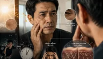 Vì sao nam giới vẫn dễ xuất hiện nếp nhăn sớm dù da dày hơn