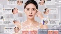 7 cách xóa nếp nhăn cau mày không xâm lấn được quan tâm hiện nay