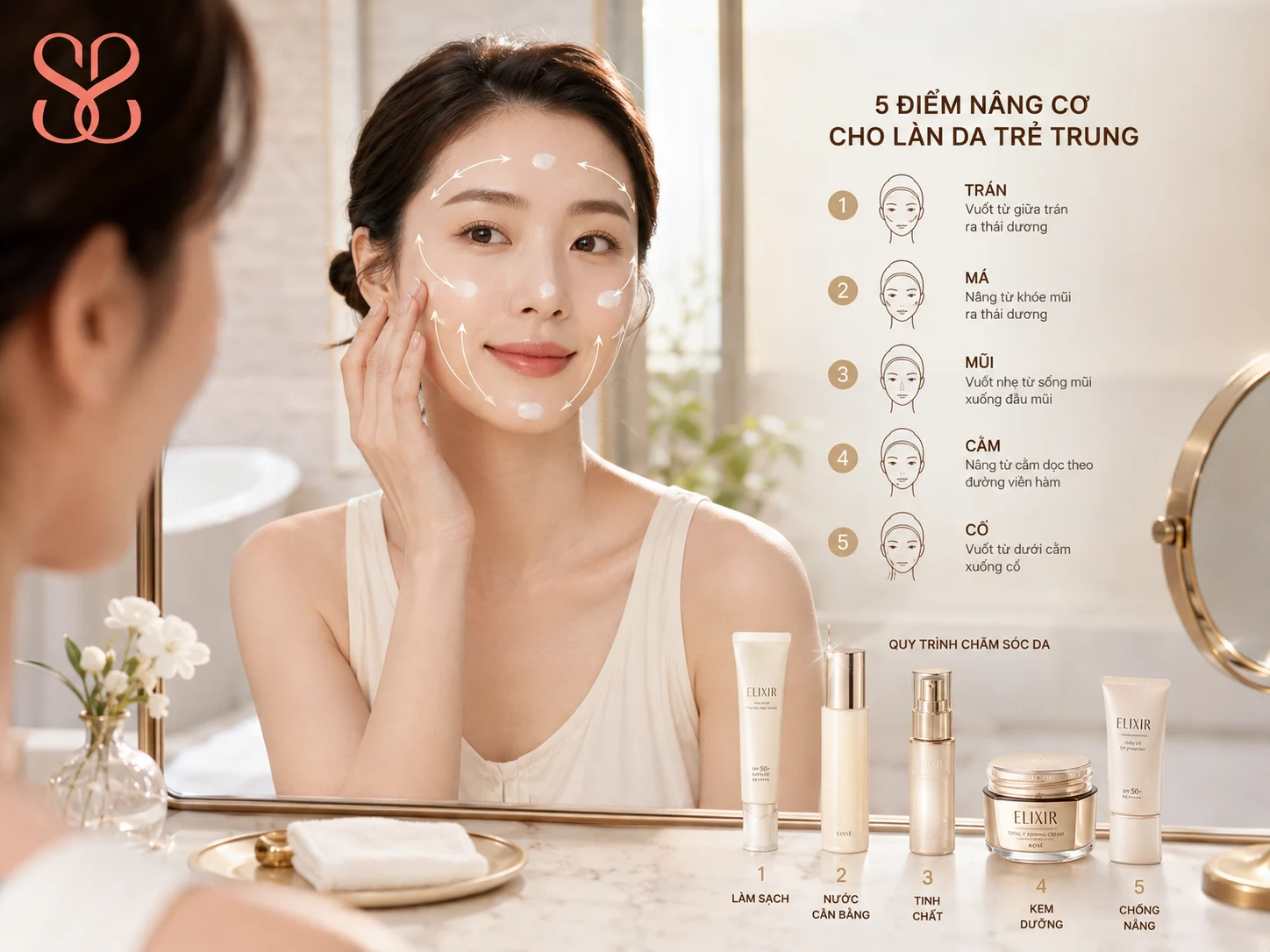 Cách dùng kem chống lão hóa Elixir để đạt hiệu quả tốt