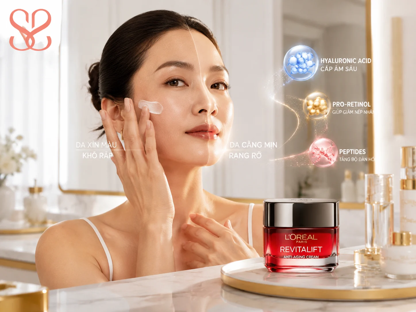 Kem chống lão hoá L’Oréal có tốt không? Vì sao nhiều người tìm đến Revitalift
