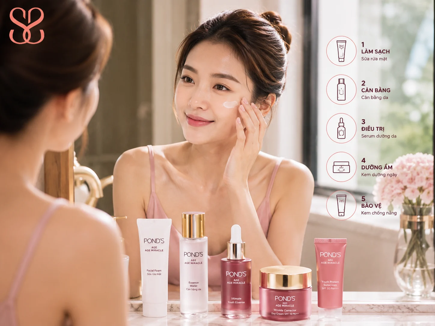 Cách dùng kem chống lão hoá Pond’s để đạt hiệu quả tốt hơn