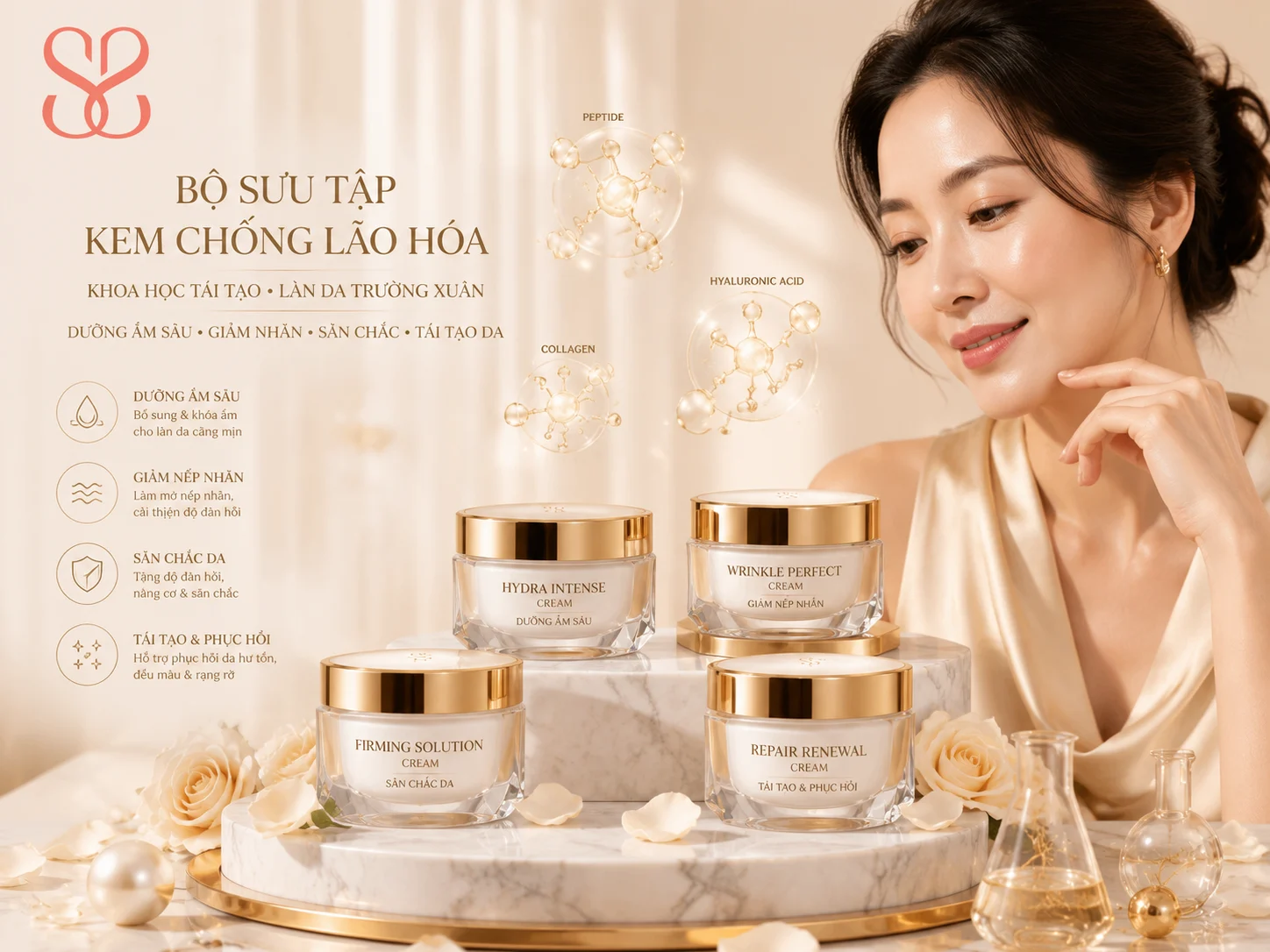 Top 5 dòng kem dưỡng chống lão hoá Dior đáng mua cho U40+
