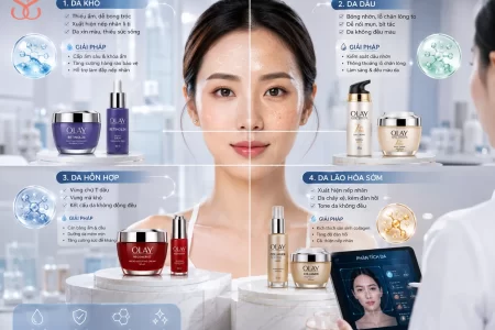 Cách chọn kem dưỡng chống lão hóa Olay theo nhu cầu và loại da