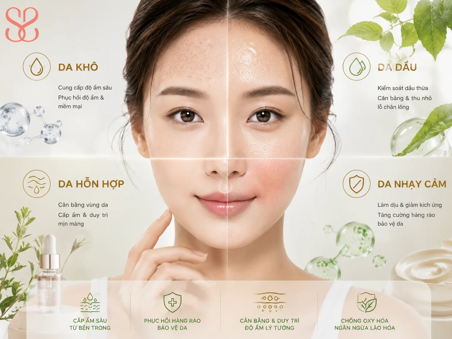 Top dòng kem dưỡng Innisfree phù hợp cho từng loại da