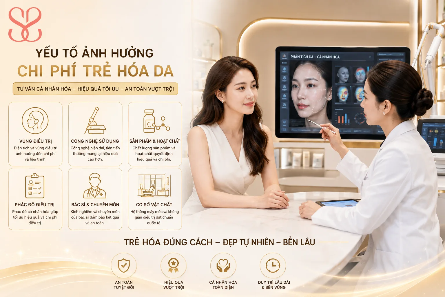 ái sinh đa tầng chi phí bao nhiêu? Các yếu tố quyết định giá
