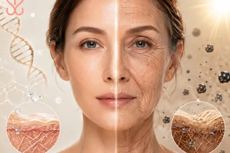 Thành phần chống lão hoá trong mỹ phẩm là gì và vì sao da bắt đầu lão hoá?