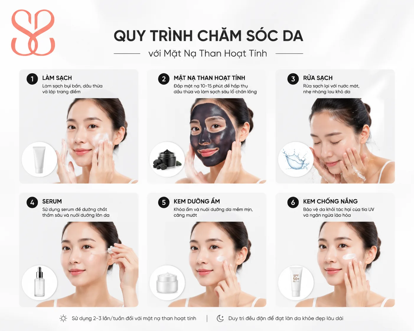Cách dùng than hoạt tính cho da mặt đúng cách để đạt hiệu quả