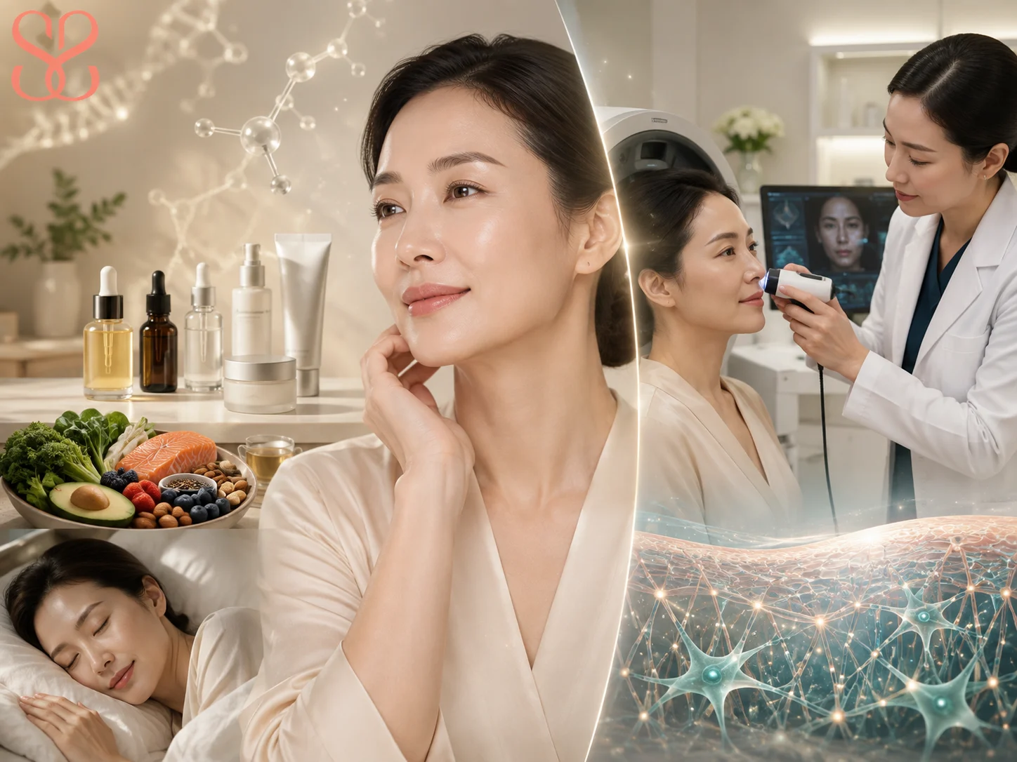 Cách làm chậm lão hóa da nội sinh Cách làm chậm lão hóa da nội sinh