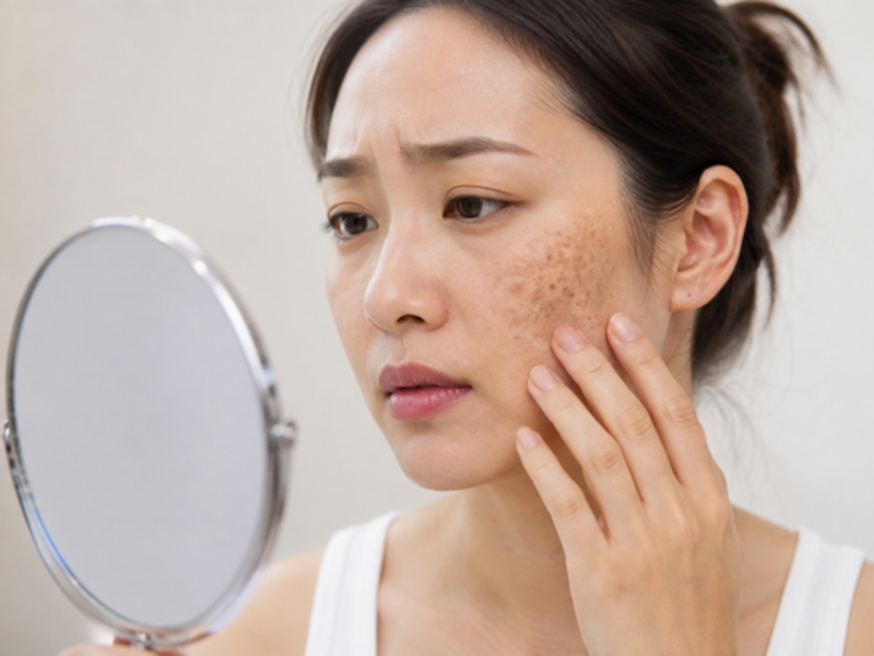 Suy giảm collagen, rối loạn sắc tố và tác động tia UV cùng thúc đẩy lão hóa da Suy giảm collagen, rối loạn sắc tố và tác động tia UV cùng thúc đẩy lão hóa da