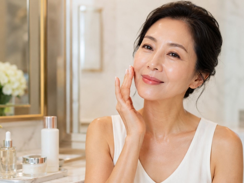 Retinol, ceramide và kem chống nắng hỗ trợ chăm sóc da tuổi 50 tại nhà Retinol, ceramide và kem chống nắng hỗ trợ chăm sóc da tuổi 50 tại nhà