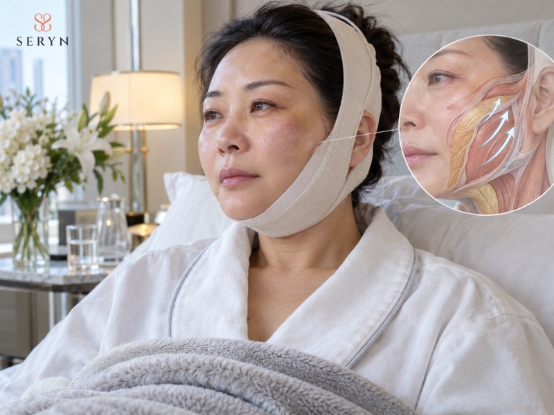 Facelift cần thời gian hồi phục dài hơn do tác động sâu vào da và mô nâng đỡ Facelift cần thời gian hồi phục dài hơn do tác động sâu vào da và mô nâng đỡ