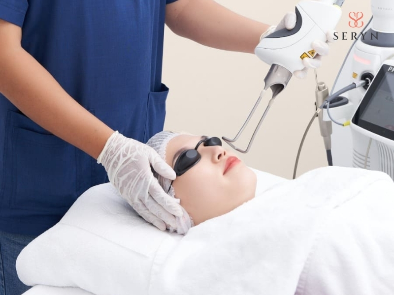 Laser tác động chọn lọc lên các lớp da để cải thiện kết cấu, sắc tố và một số dấu hiệu lão hóa Laser tác động chọn lọc lên các lớp da để cải thiện kết cấu, sắc tố và một số dấu hiệu lão hóa
