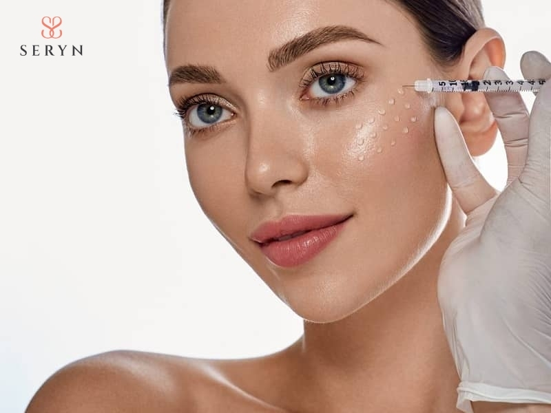 Tiêm chất làm đầy giúp bù đắp thể tích đã mất khi lão hoá da Tiêm chất làm đầy giúp bù đắp thể tích đã mất khi lão hoá da